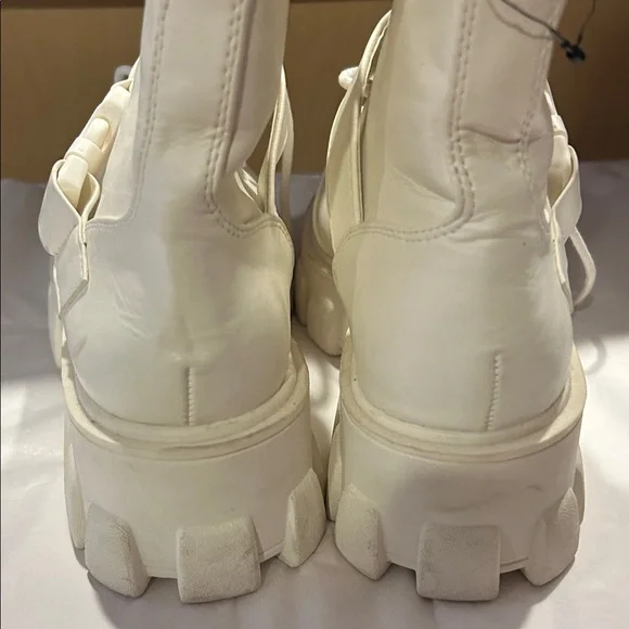 Forever 21 White Combat Boots - Picture 7 of 7